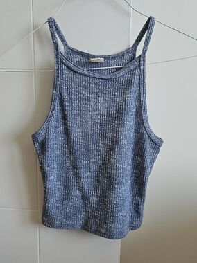 SWS sz M High Neck Crop Top Muscle Tank Medium